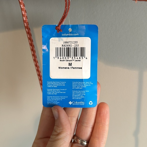 Brand new women’s Columbia Omni-tech jacket. Size Medium. BNWT. - Picture 2 of 2